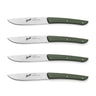 BERKEL | (4 stk.) - Steakkniv - Olivengrønn - 110 mm