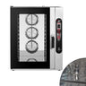 Elektrisk kombidamper - Digital - 2,4" TFT-display - 10x GN 2/1 eller 20x GN 1/1 - inkl. automatisk vaskesystem