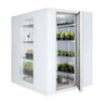 Kjølerom - 1200x1500 mm - 2,60 m³ - med 3 glassider