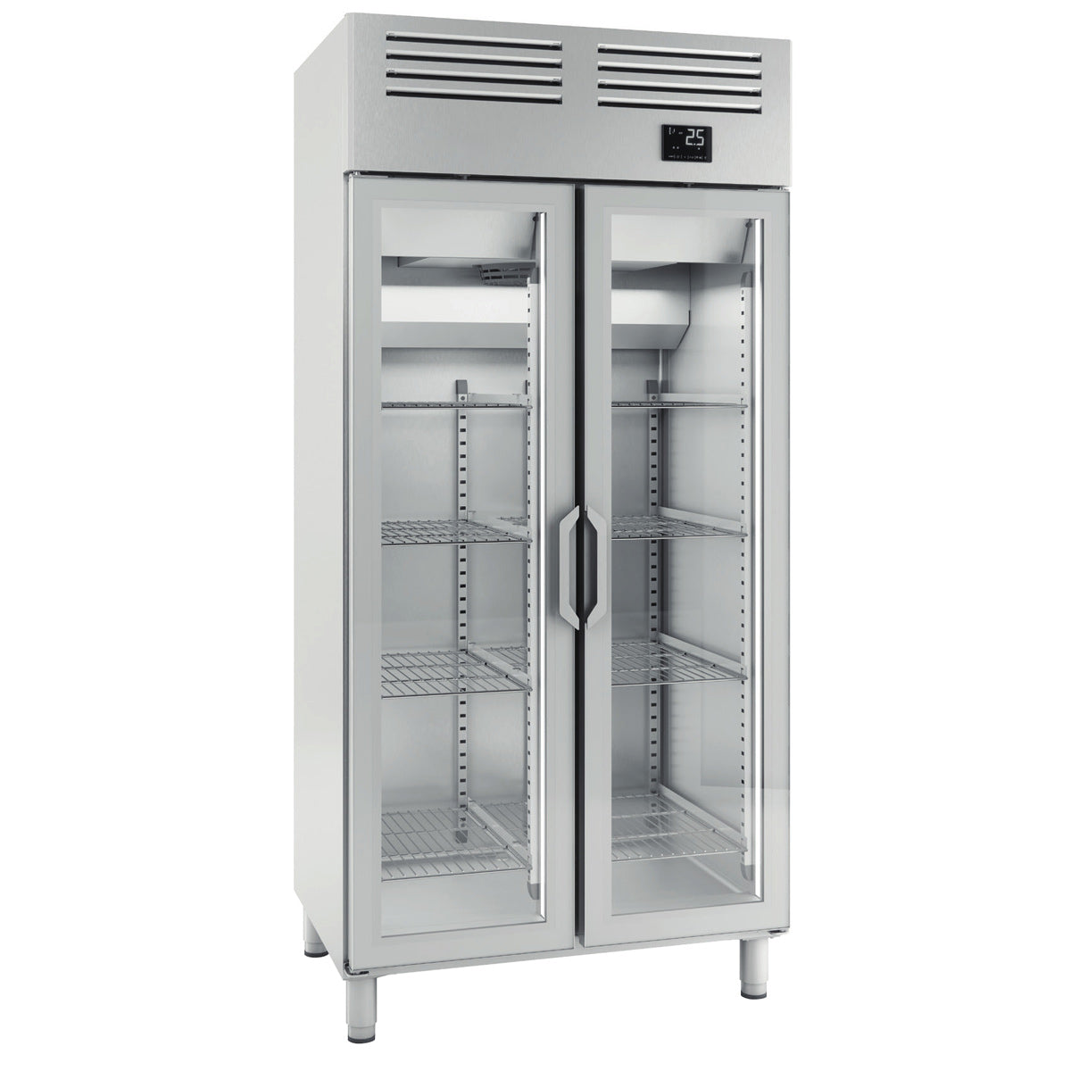 Kjøleskap (GN 1/1) - med 2 glassdører