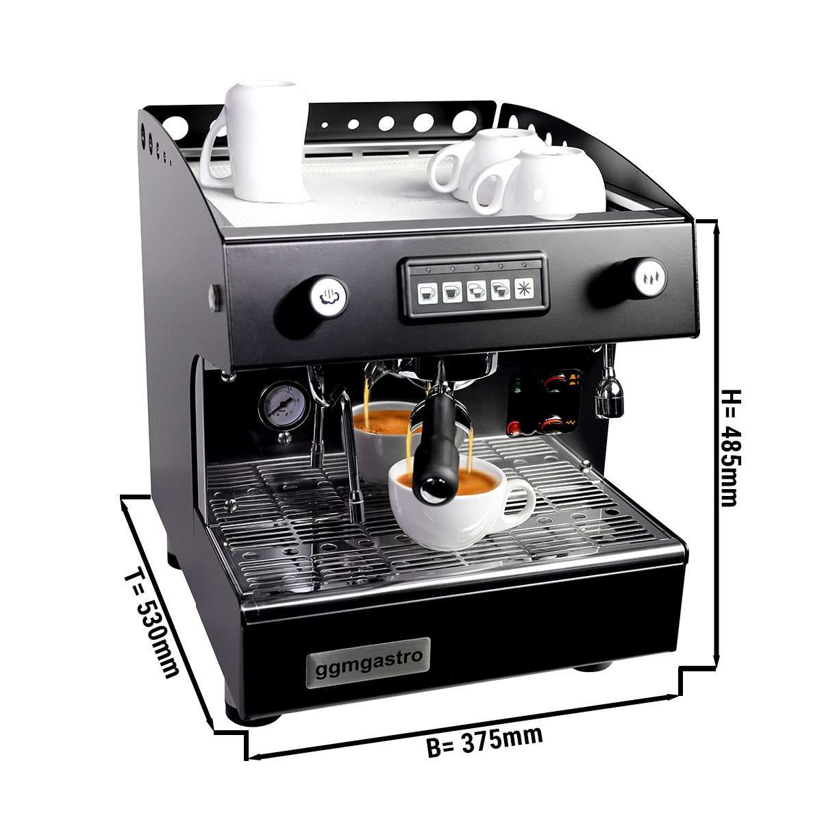 Espresso / kaffemaskin 1 Gruppe