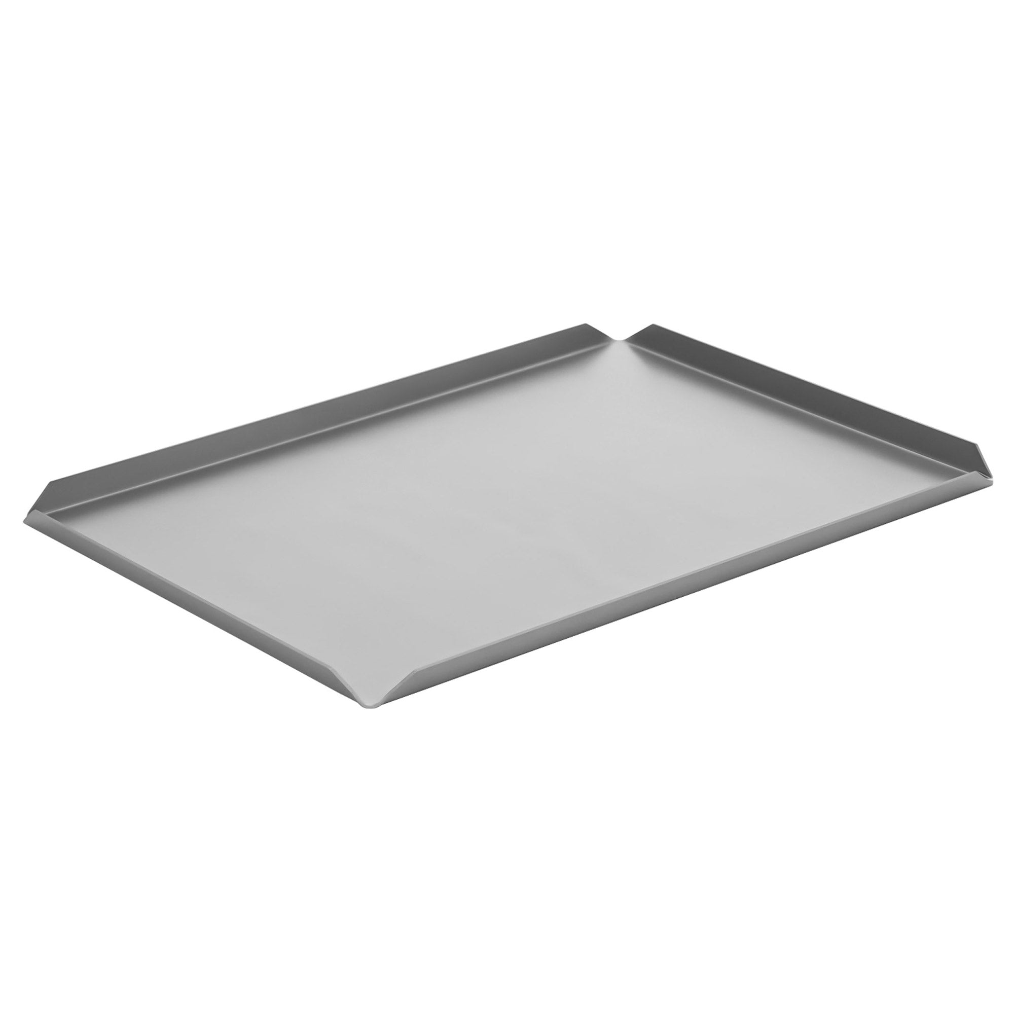 (5 stk.) Godteri og presentasjonsplate laget av aluminium - 400 x 250 x 10 mm - aluminium