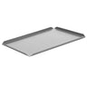 (5 stk.) Displaybrett - aluminium - 600x150x10 mm - sølv