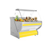 Kjøledisk - 990x1150 mm - 250 l - farge gul - frontpanel gul - granitt topplate