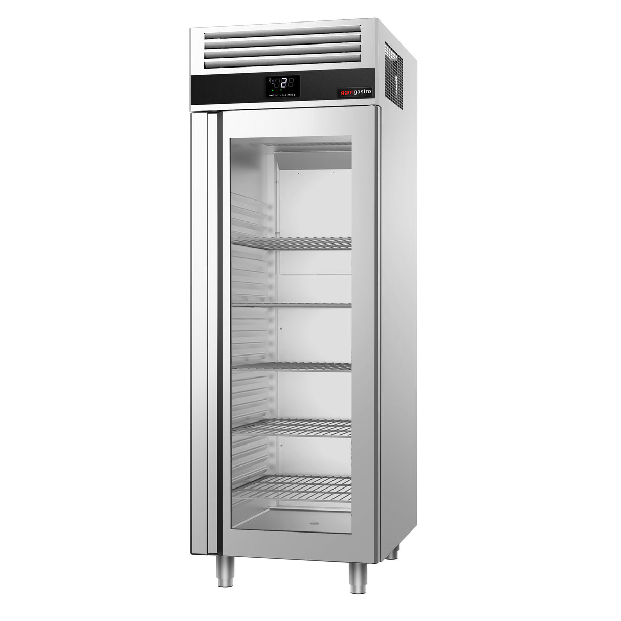 Kjøleskap - 0,7 x 0,81 m - 700 liter - med 1 glassdør