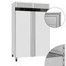 Kjøleskap i rustfritt stål ECO - 1 200 l - 2 dører & hjul