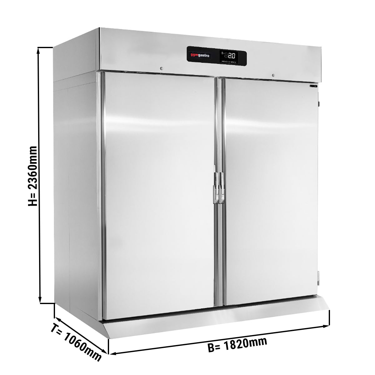 Kjøleskap (GN2/1) - med 2 dører