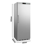Kjøleskap av rustfritt stål - 400 liter - med 1 dør