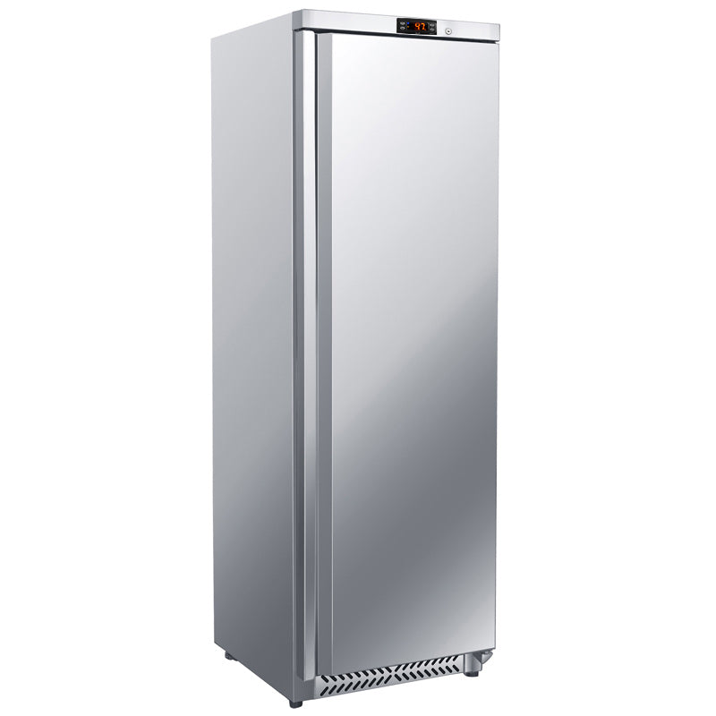Kjøleskap av rustfritt stål – 400 liter - med 1 dør