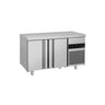 Kjølebenk PREMIUM - 1400x700 mm - 281 l - med 2 dører