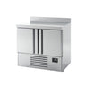 Kjølebenk Premium PLUS - 978x700 mm - 230 l - med 2 dører - oppkant