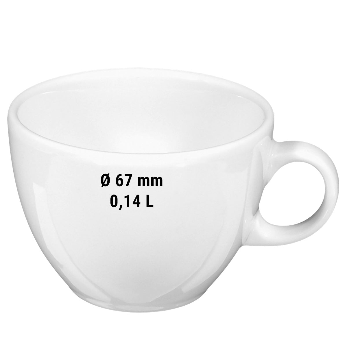 (6 Stykker) Seltmann Weiden - Kaffekanne - 0,14 Liter