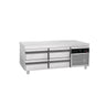 Kjølebenk PREMIUM - -2 °C til +8 °C - 1 400 mm - 135 l - 4 skuffer