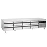 Kjølebenk PREMIUM - -2 °C til +8 °C - 2 400 mm - 310 l - 8 skuffer
