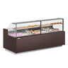 Kakedisk RIGA - 2559x990 mm - 275 l - med 4 dører - med 2 hyller