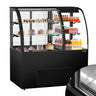 Konditormonter - selvbetjent - 1 400 mm - dobbeltglass - med 2 hyller - LED-belysning - R290