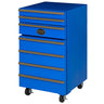 GASTRO-COOL | Kjøleskap «verkstedvogn» - 50 l - 1 dør - blå
