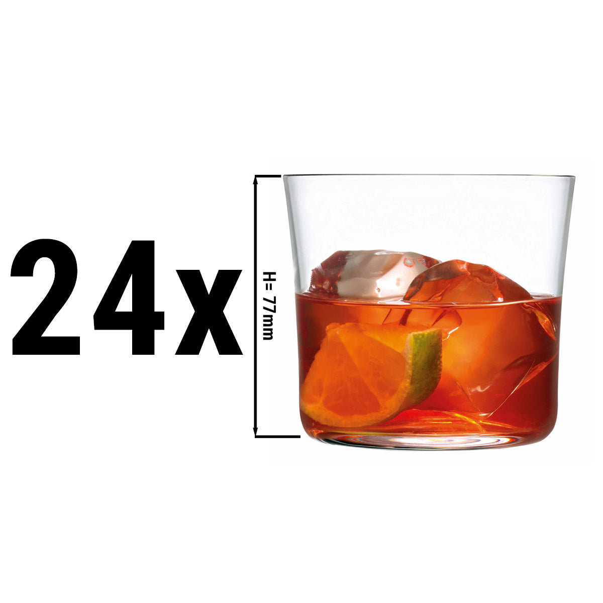 (24 stk.) VENICE - lowball / whiskyglass - 295 cc
