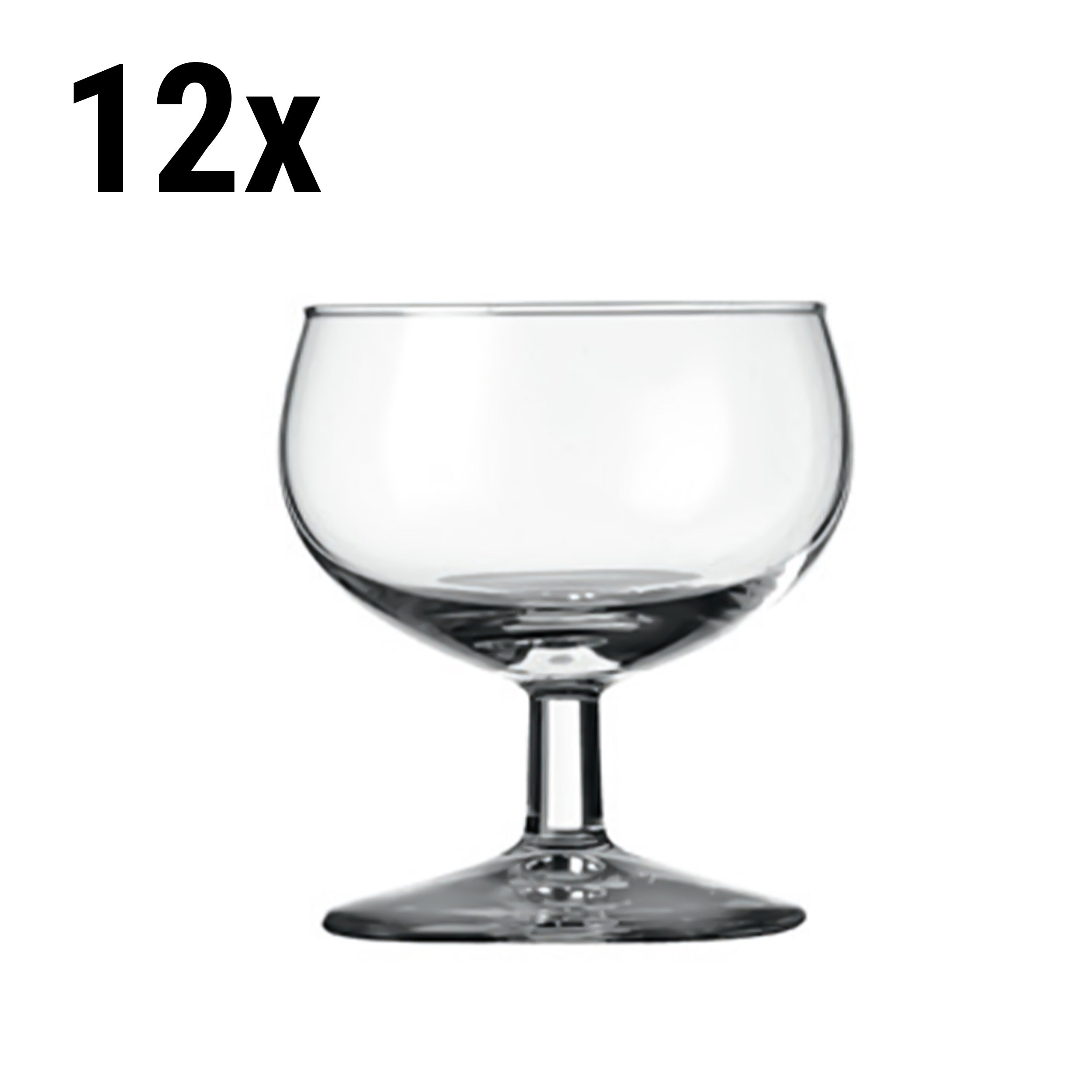 (12 stk.) Likørglass - SAO PAULO - 110 ml