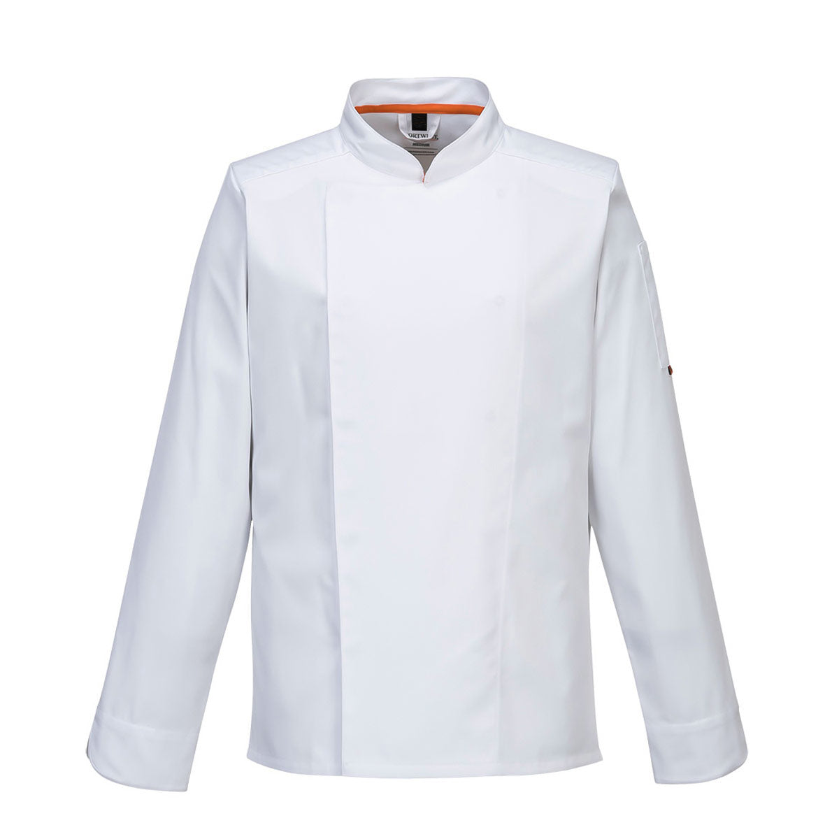 Langermet MeshAir Pro Chef Jacket - Hvit - Størrelse: S