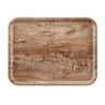 (24 stykker) CAMBRO | MADEIRA - Laminatbrett - rektangulært - 330x430mm - treutseende - lys oliven