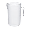 Litermål i polypropylen - 2 l - Ø 130 mm - stablebar