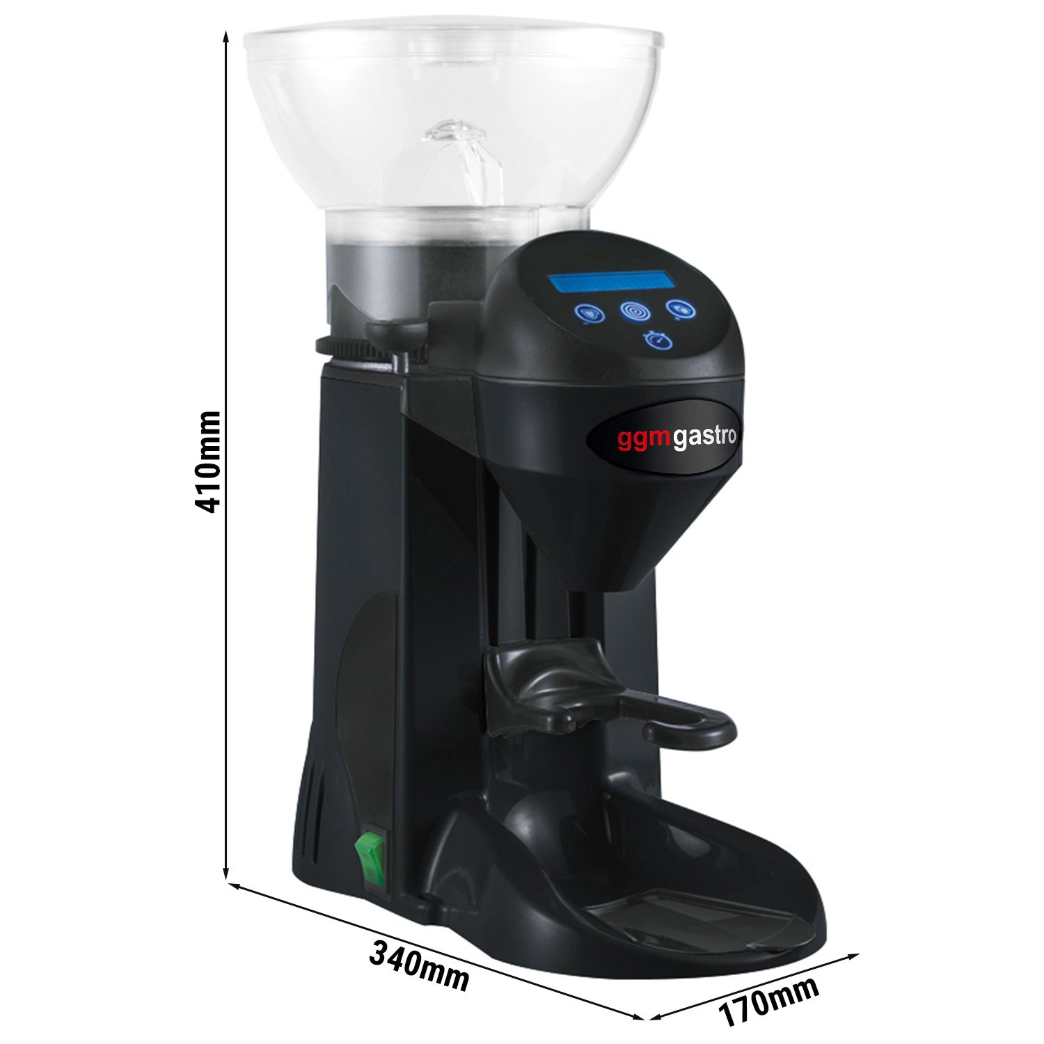 Kaffekvern svart - 1 kg - 275 Watt
