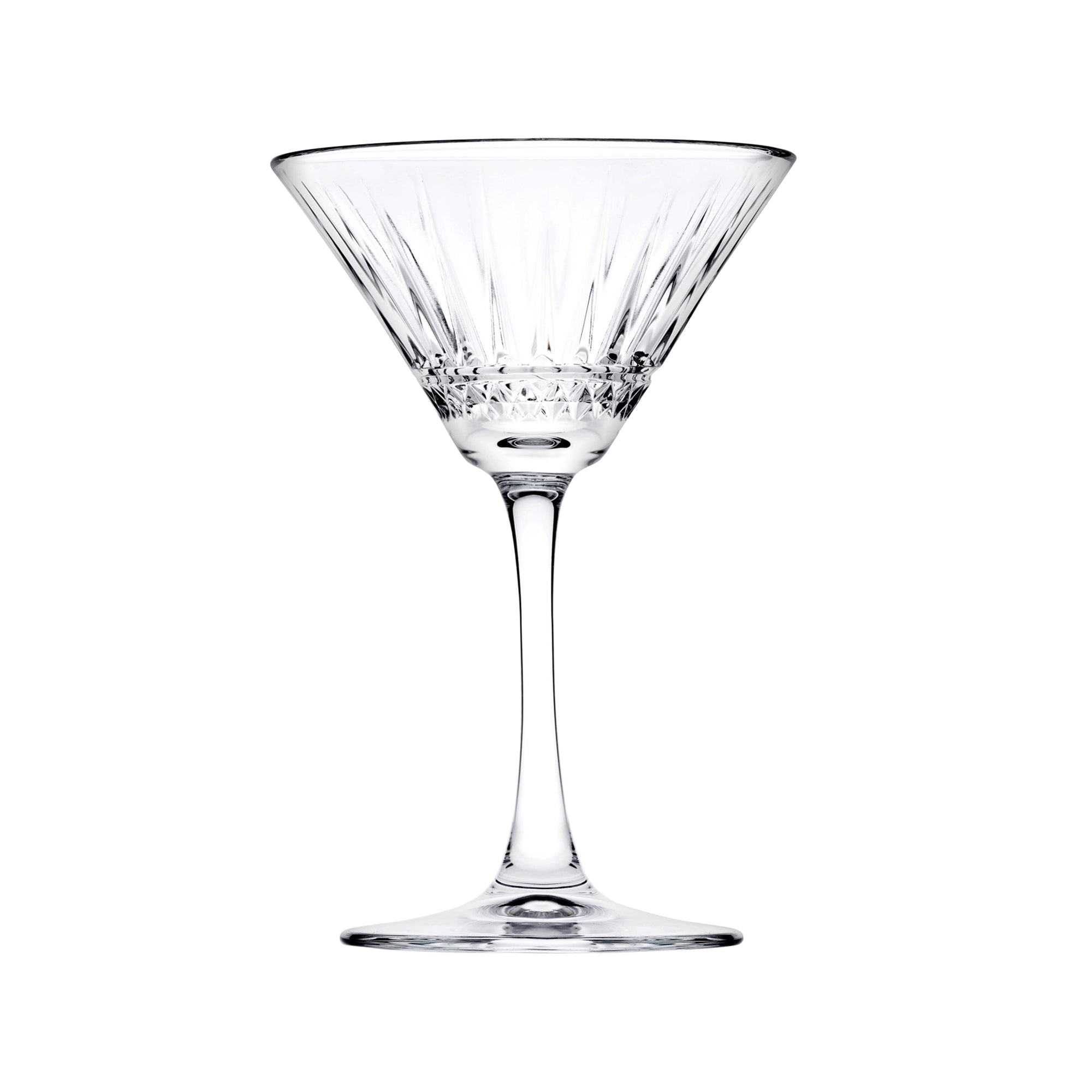 (4 stk.) Martini glass - ELYSIA - 220 ml - Gjennomsiktig