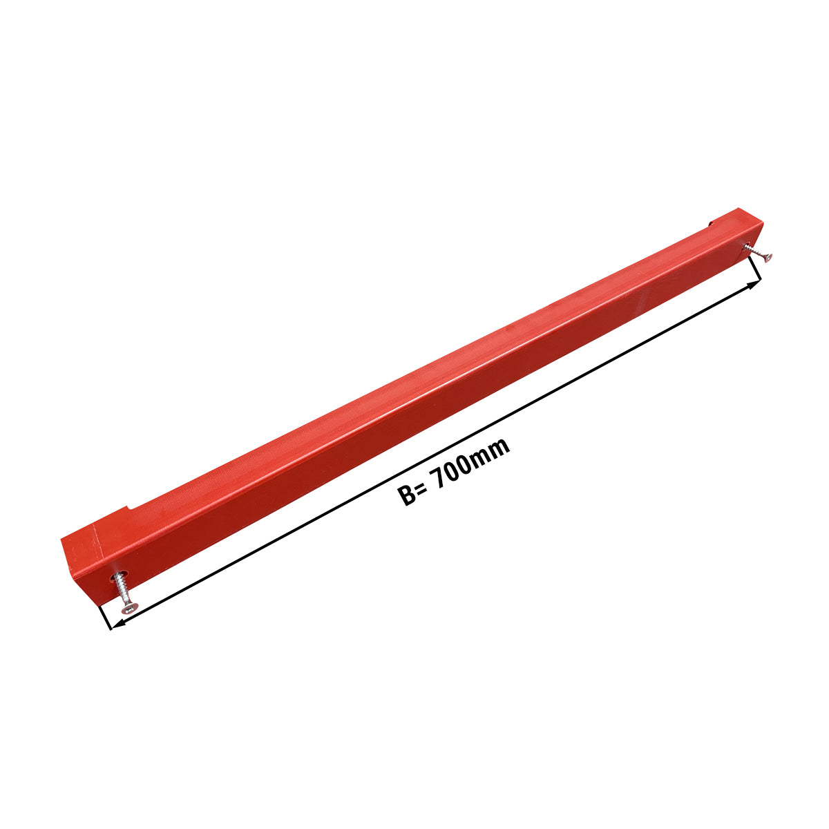 Knivholder til skjærebrett - 70 cm - rød