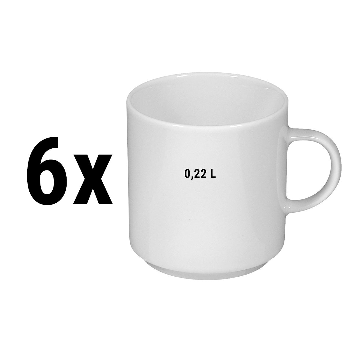(6 Stykker) Seltmann Weiden - Melk Kaffekanne - 0,22 Liter