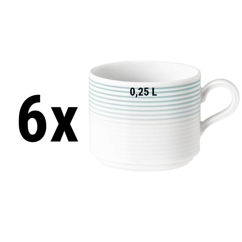 (6 Stykker) Seltmann Weiden - Melk Kaffekanne - 0,25 Liter
