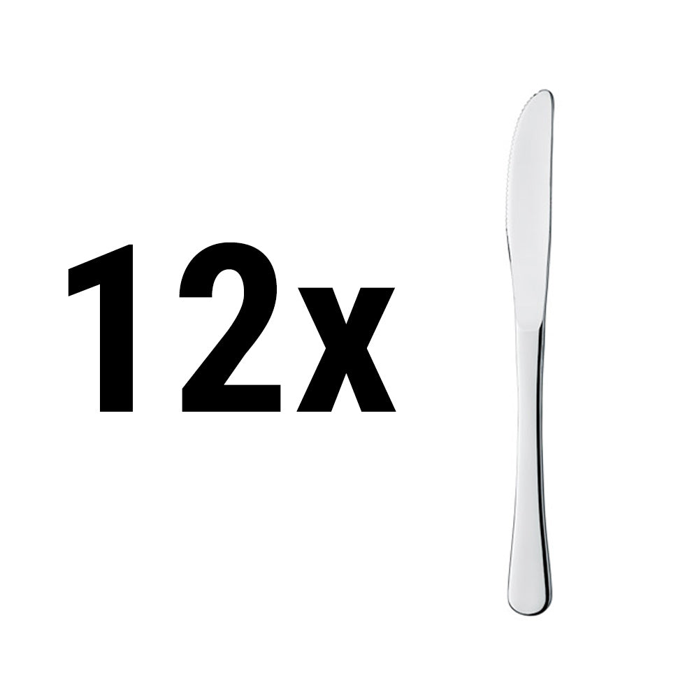 Middagskniv Emilia - 22,1 cm - sett med 12