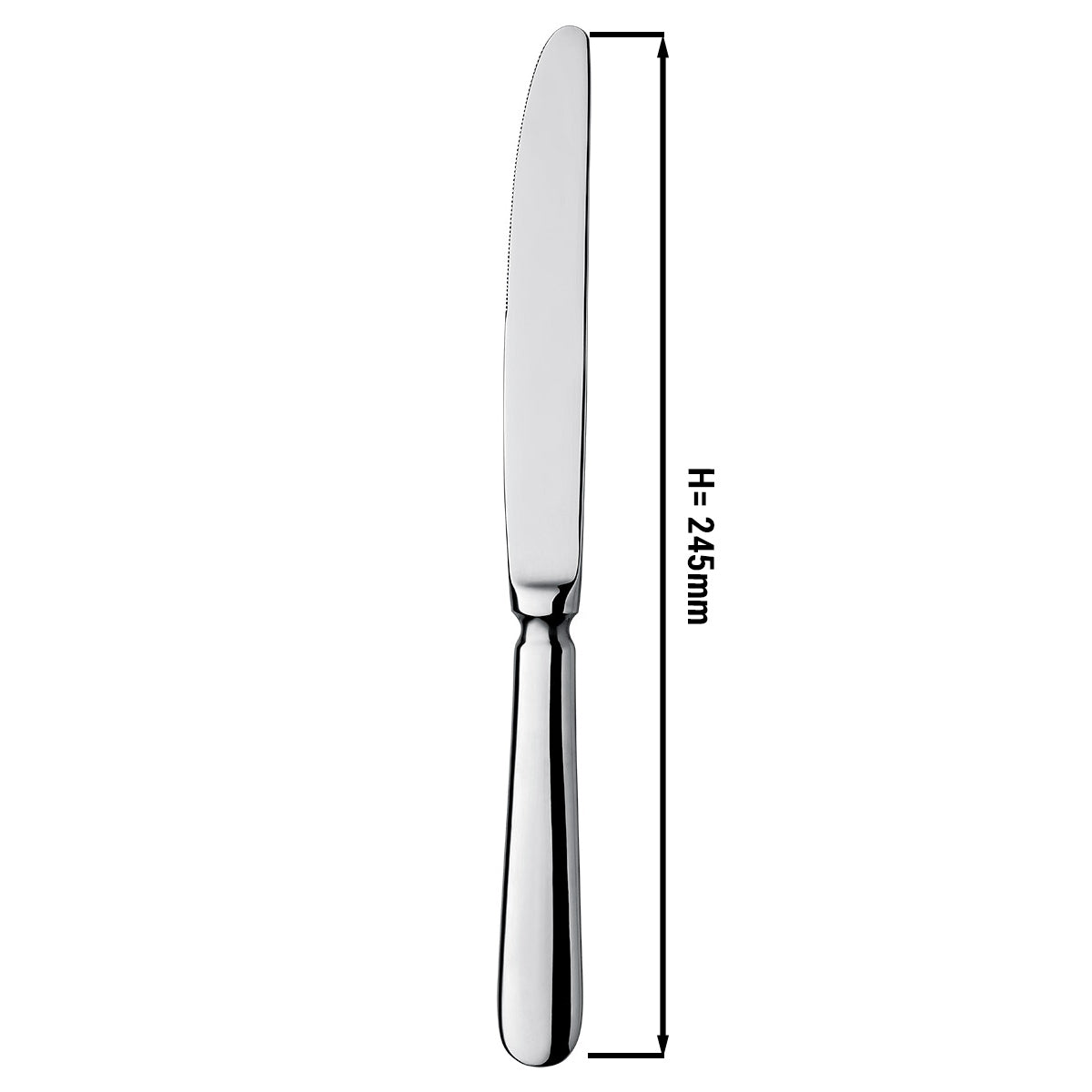 Middagskniv Milo - 24,5 cm - sett med 12