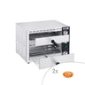 Elektrisk mini-pizzaovn - 486x358 mm - 1+1x Ø 33 cm - opptil 300 °C - manuell