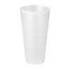 (24 stk.) Gjenbrukbart beger - 500 ml - Transparent
