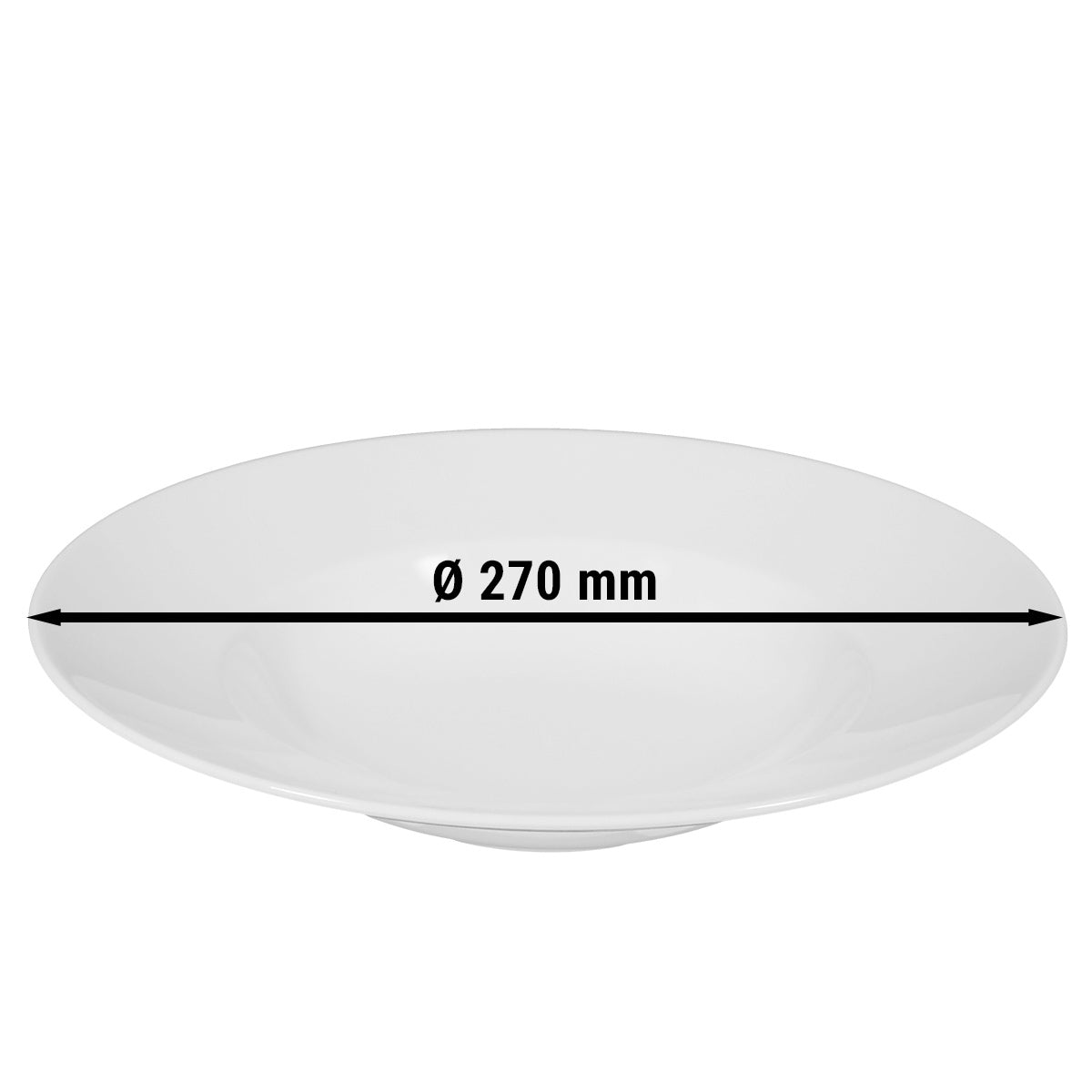 (6 Stykker) Seltmann Weiden - Pasta tallerken - Ø 27 cm