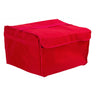 Pizzabag - isolert termobag - for 8 pizzakartonger - 52x62 cm - rød