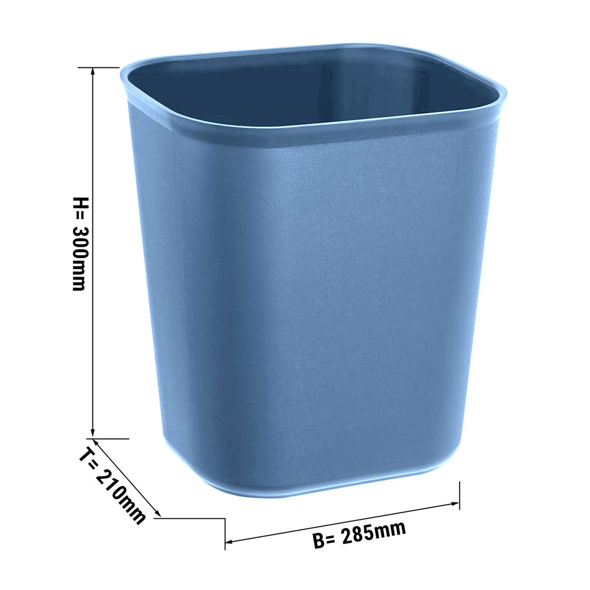 (2 stk.) Plastbeholder 10 liter - for avfallsbeholder MEK