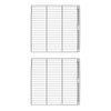 Plastifisert gitterhylle: 550x530mm