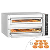 Elektrisk pizzaovn – 9 + 9× 30 cm – manuell
