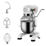 Planetmikser - 10 l - 450 W - inkl. visp, grind og eltekrok - bordmodell - 230 V