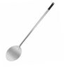 Rund pizzaspade - aluminium - liten - Ø 22,8 cm - håndtak: aluminiumsskaft 170 cm