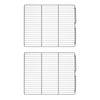 (2 stk.) Plastbelagt bæregitter - 603x802 mm - passer til BKG og BTKG