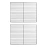(2 stk.) Plastbelagt bæregitter - GN 2/1 - 530x650 mm - passer til serien GN 2/1 (kjøleskap)