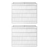 Plastisert støtterist - 653x513 mm - for KSBL600 og TKSBL600