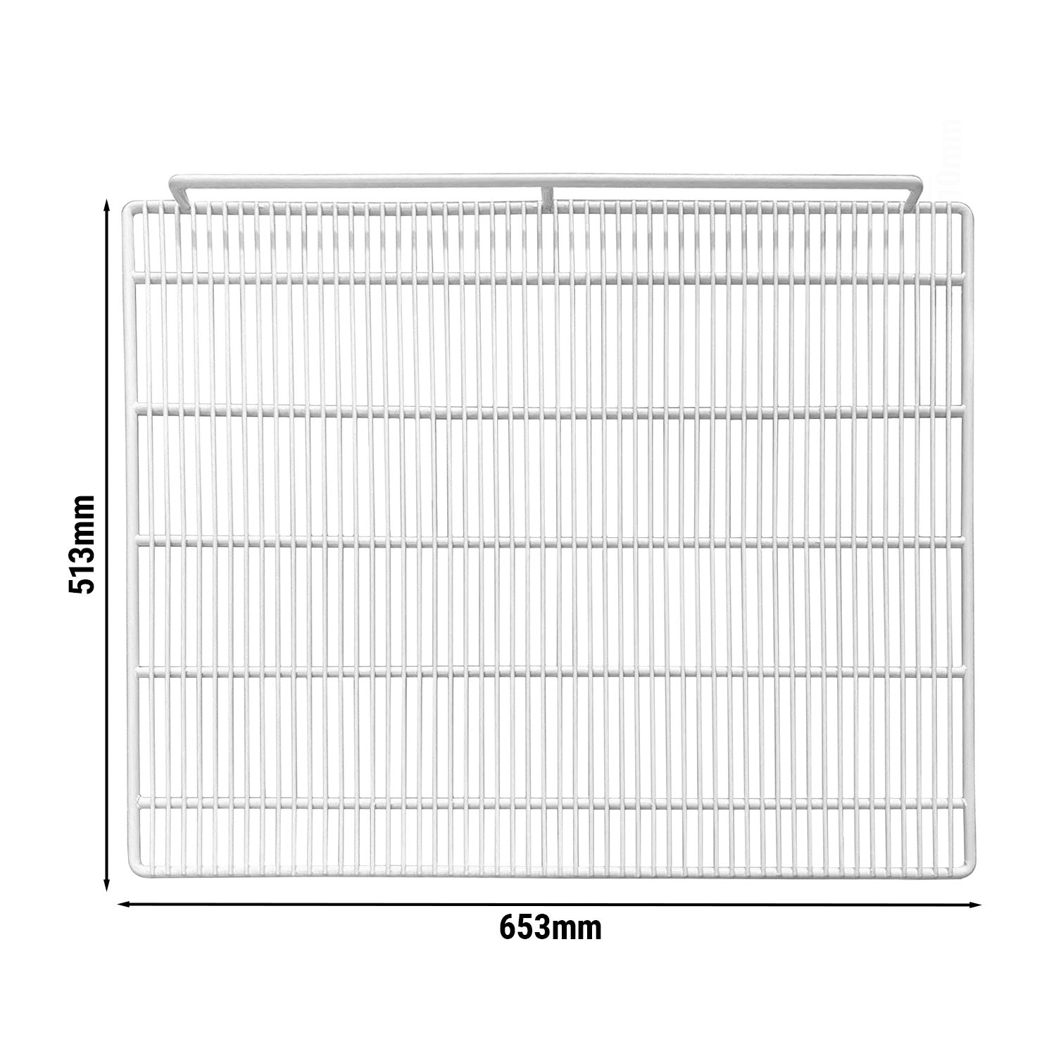 Plastisert støtterist - 653x513 mm - for KSBL600 og TKSBL600