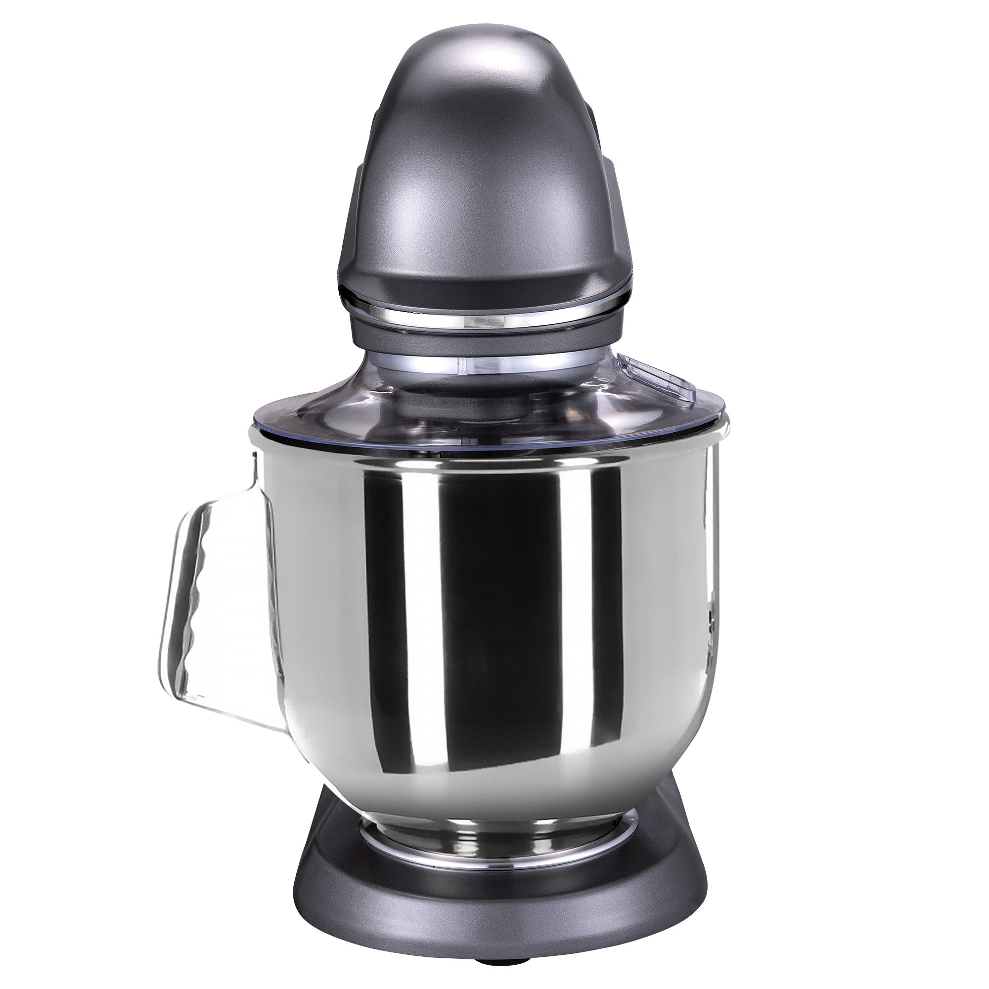 Mikser - kjøkkenmaskin - eltemaskin - 7 liter - grå