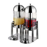 Saftdispenser - 2x 6 l - rustfritt stål