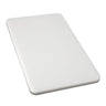 Skjærebrett - 250x400 mm - Tykkelse: 20 mm - HACCP - PE 500 (HDPE) - hvit