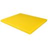 Skjærebrett - 600x400 mm - Tykkelse: 20 mm - HACCP - PE 500 (HDPE) - gul